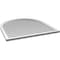 Ekena Millwork Round Top Surface Mount PVC Gable Vent w/ 2"W x 1-1/2"P Brickmould Frame, 40"W x 42"H GVPRT40X4202SN - alternate 4